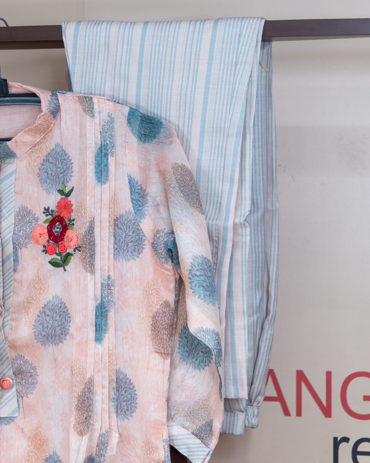 Chanderi Stitched Kurti