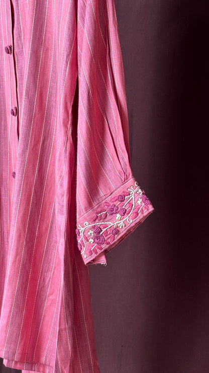 Cotton co ord sets in French knot work