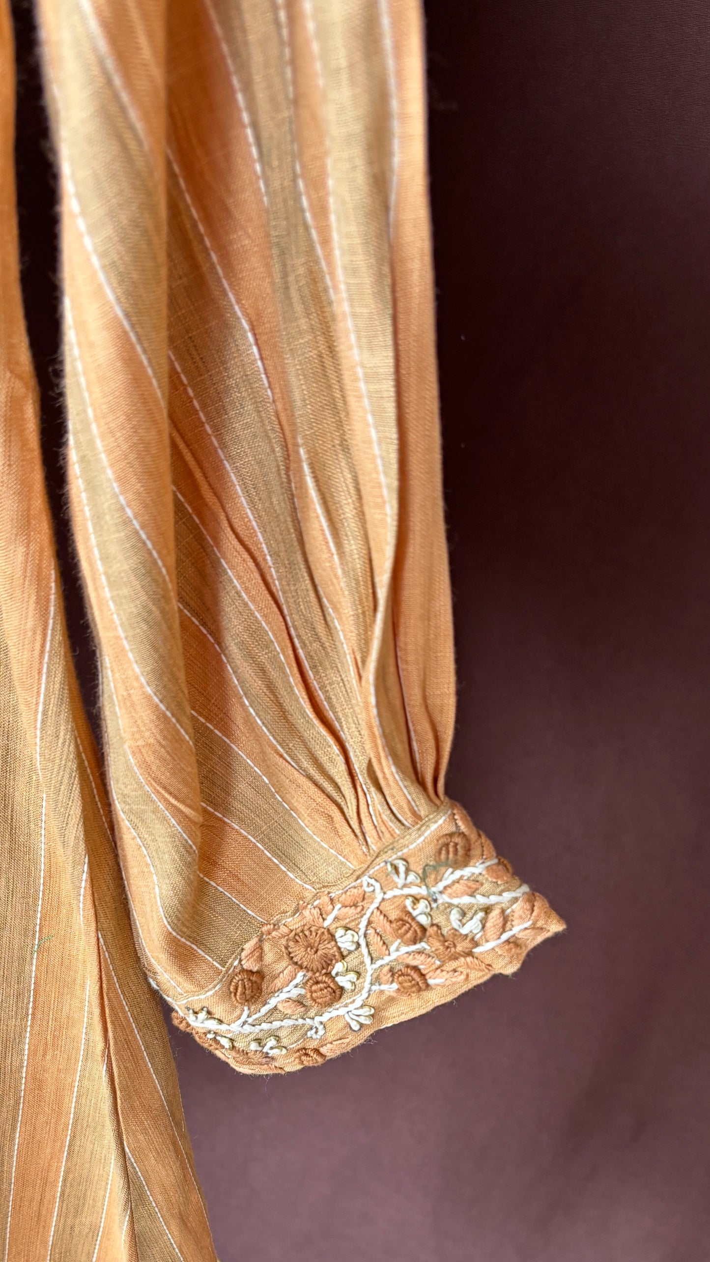 Cotton co ord sets in French knot work